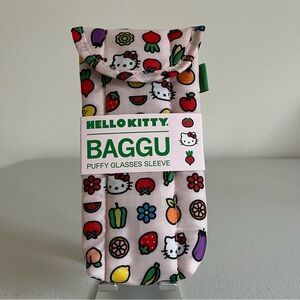 NWT - Baggu Puffy Glasses Sleeve Hello Kitty